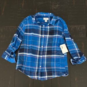 NWT Plaid Shirt - Size M (8)